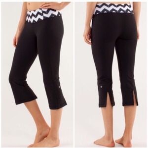 lululemon athletica Gather and Crow crop capri leggings 8